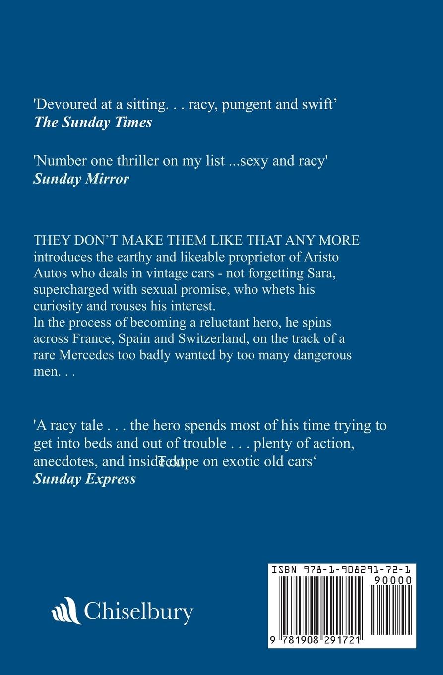 Rückseitencover They Don't Make Them Like That Any More