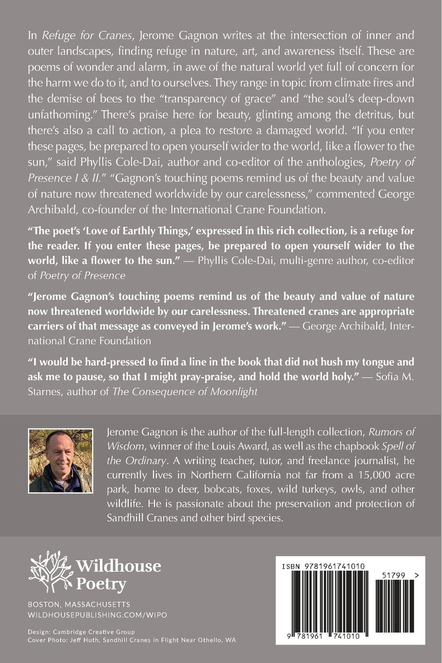 Rückseitencover Refuge for Cranes