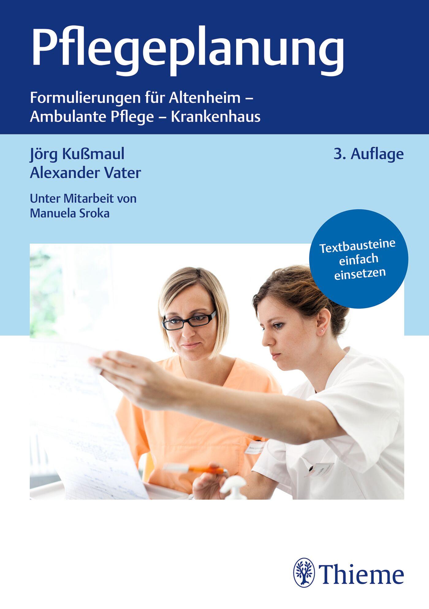 Vorderes Coverbild Pflegeplanung