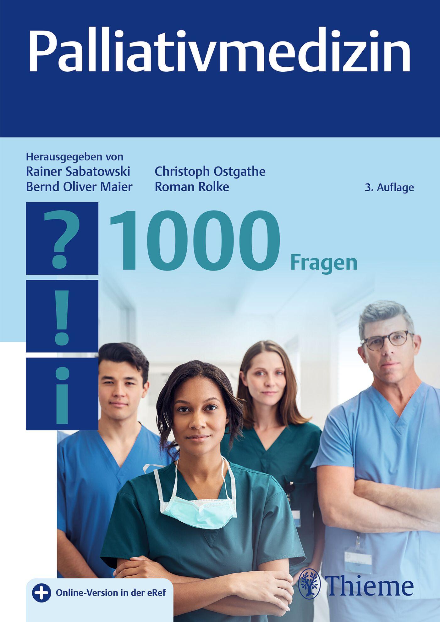Vorderes Coverbild Palliativmedizin - 1000 Fragen