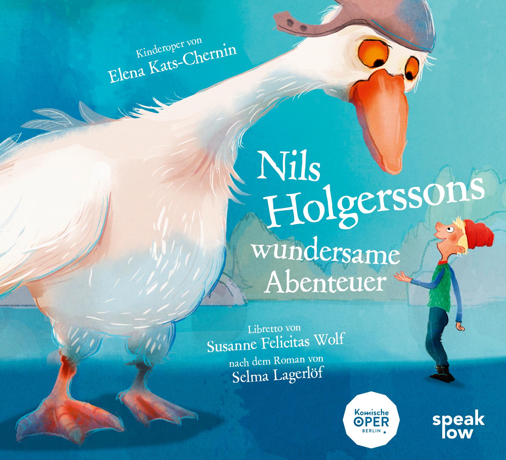 Vorderes Coverbild Nils Holgerssons wundersame Abenteuer