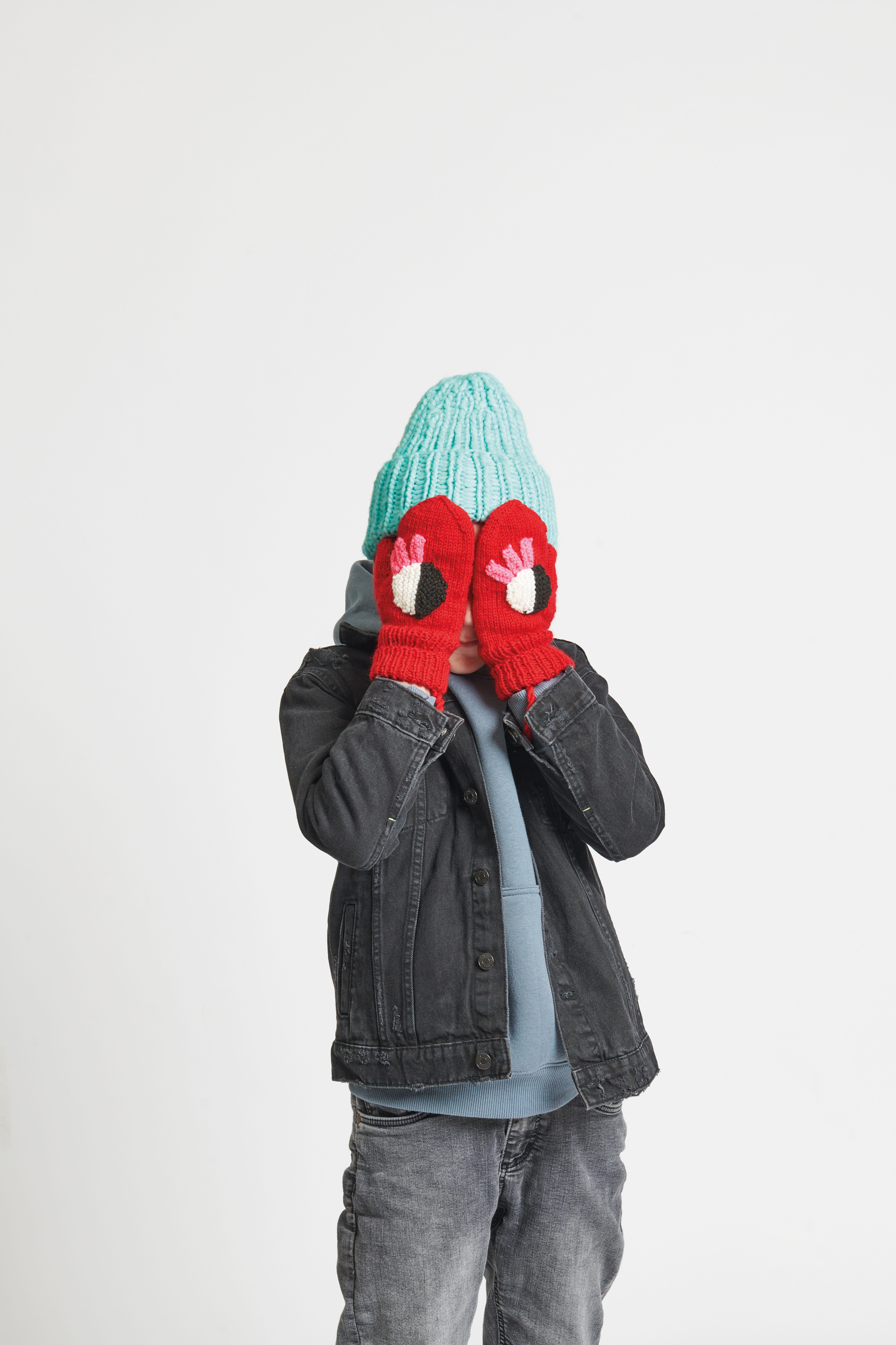 Beispielinhalt (Bild) Kids Handknitting