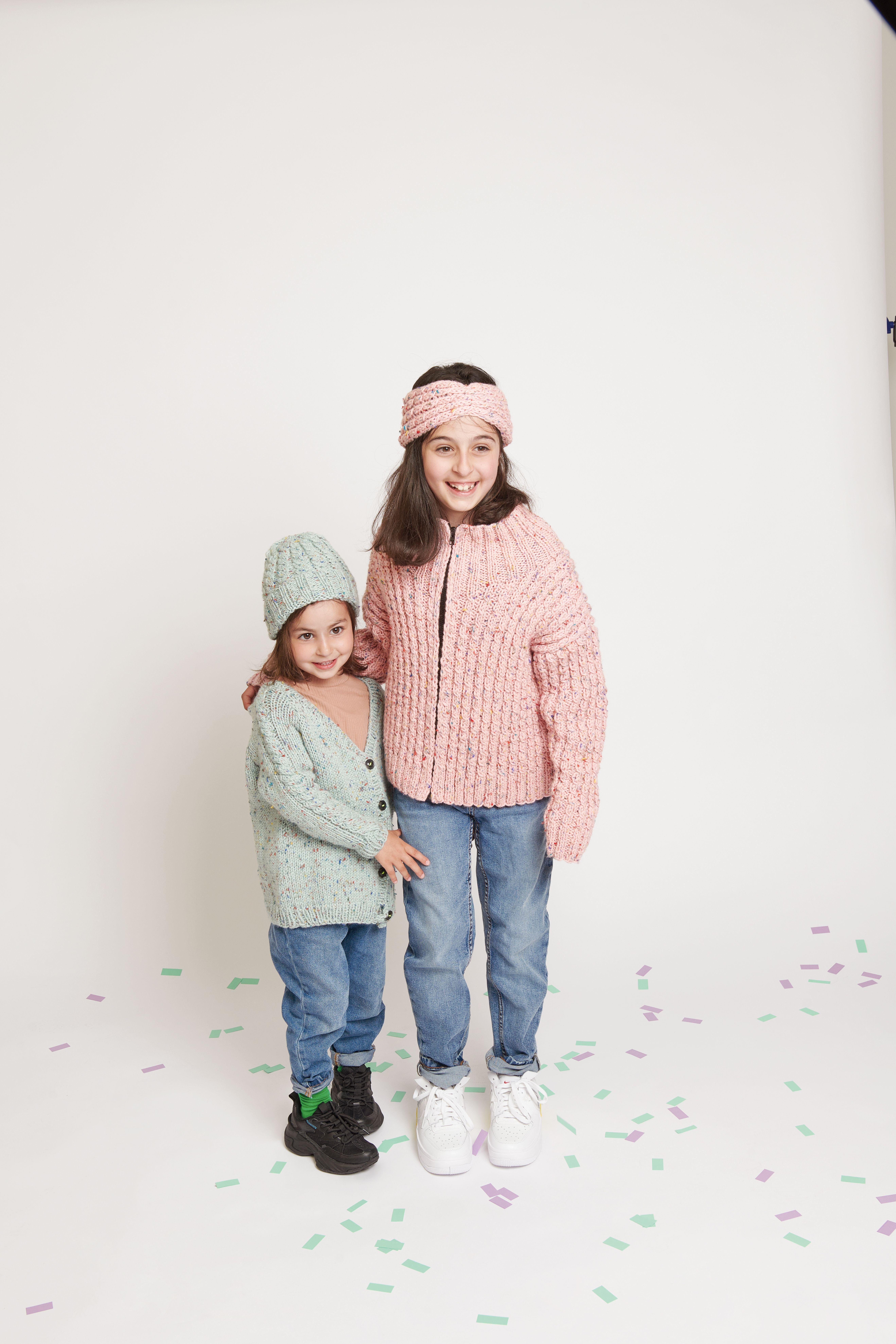 Beispielinhalt (Bild) Kids Handknitting