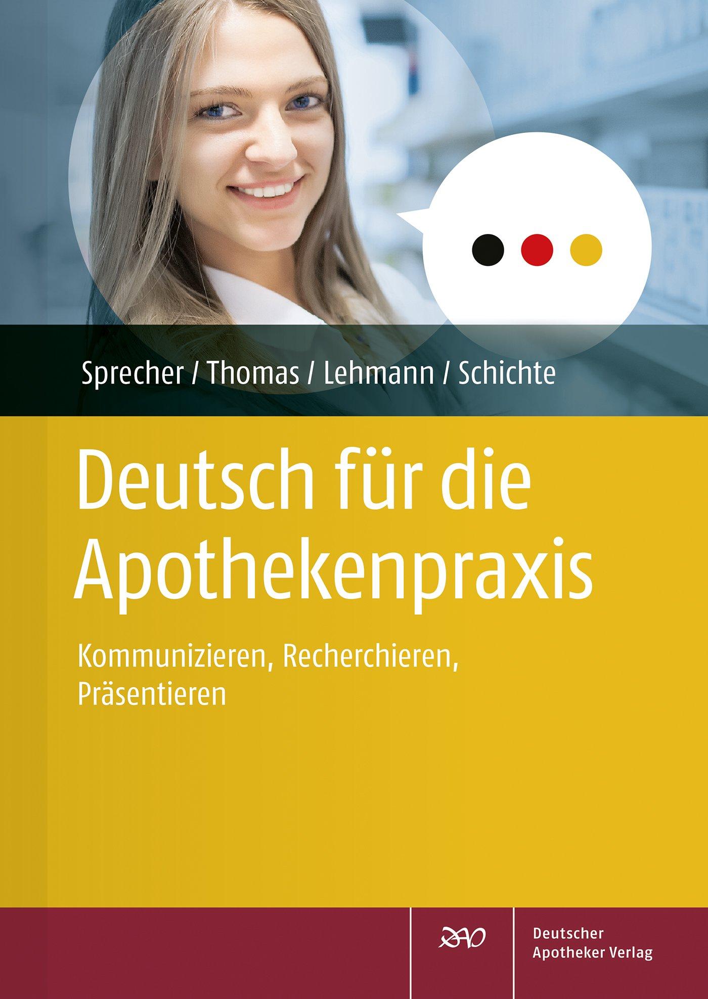 Vorderes Coverbild Deutsch für die Apothekenpraxis