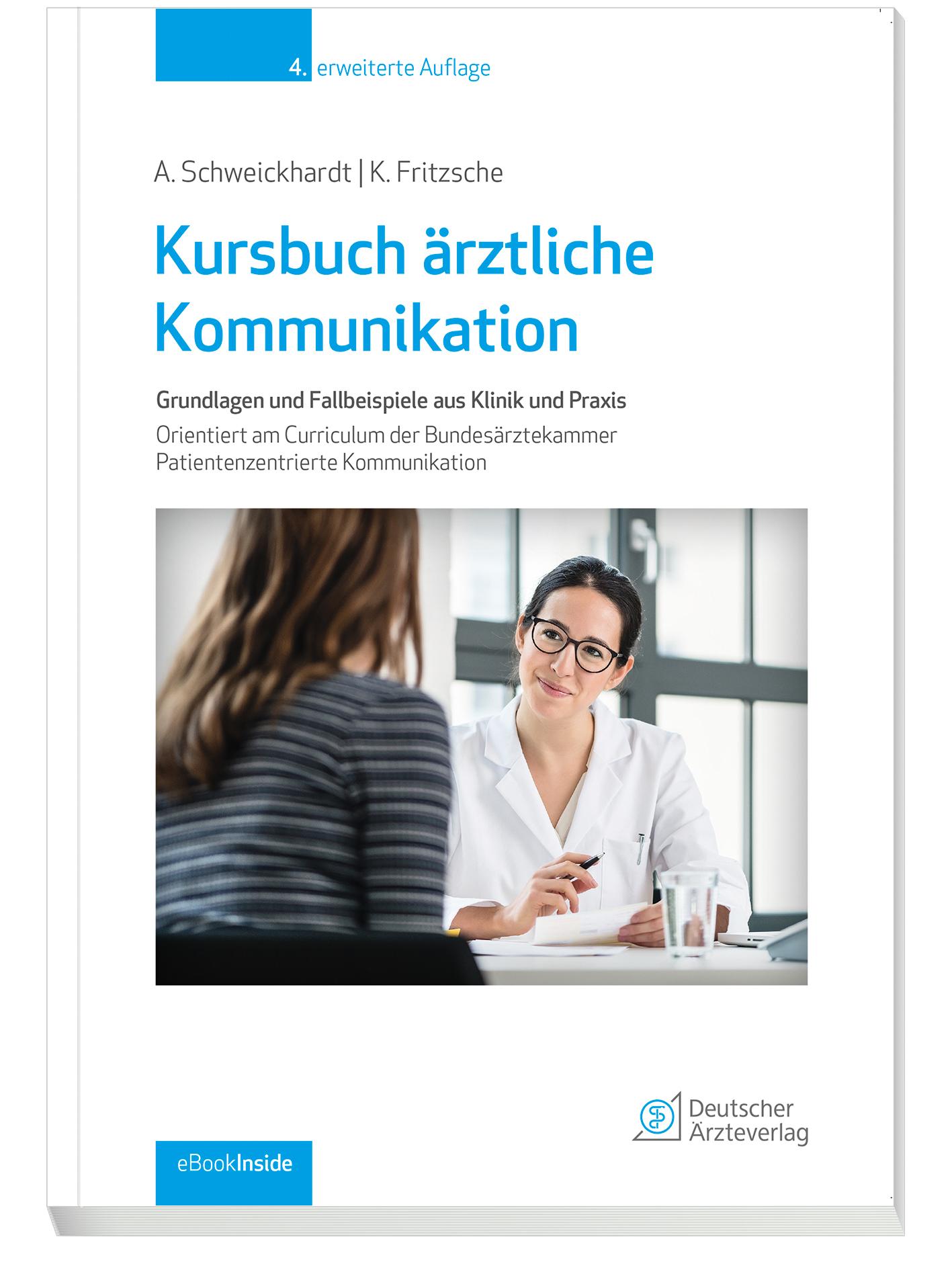 Vorderes Coverbild Kursbuch ärztliche Kommunikation