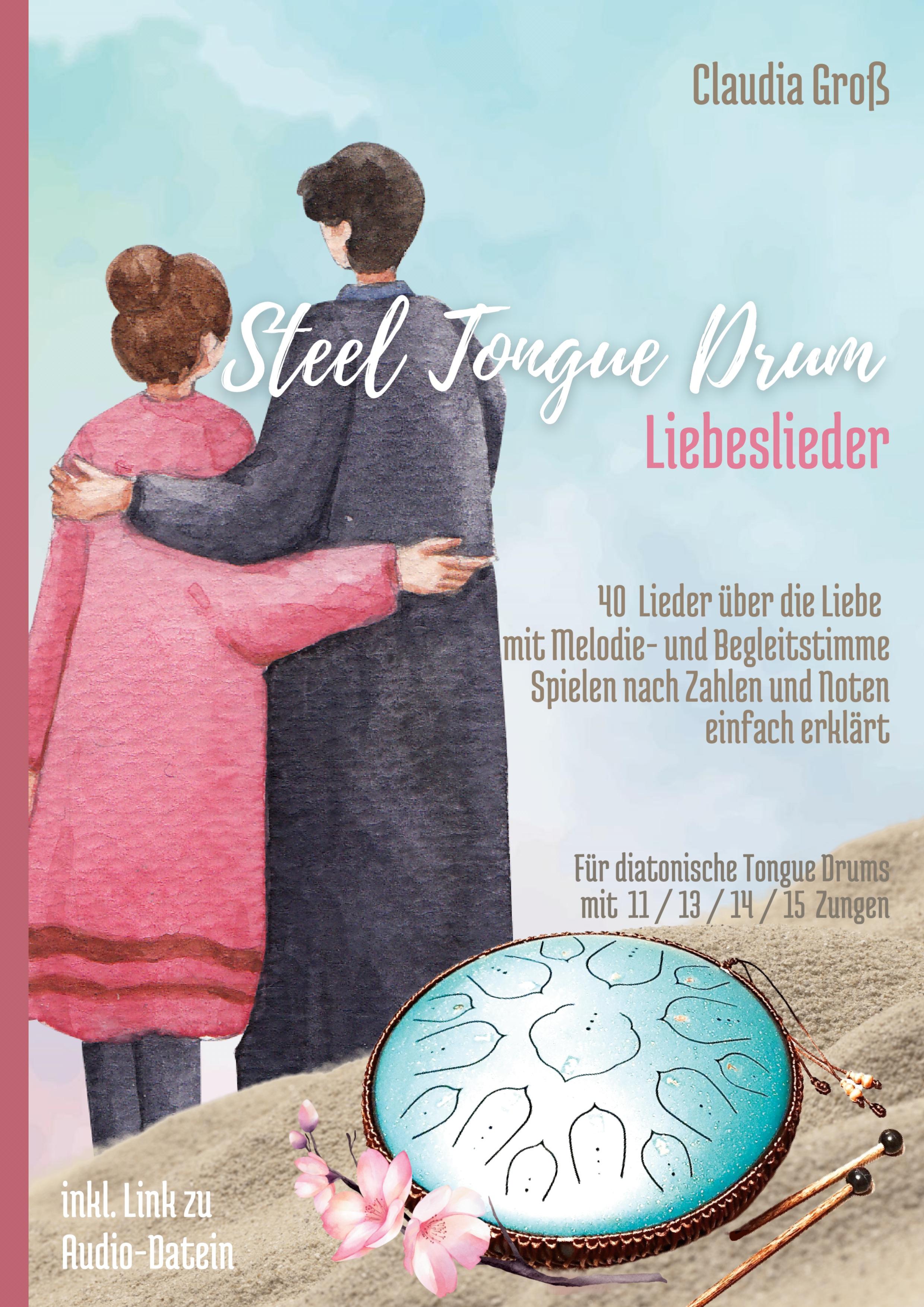 Vorderes Coverbild Steel Tongue Drum Liebeslieder-Songbook - Ringbuch