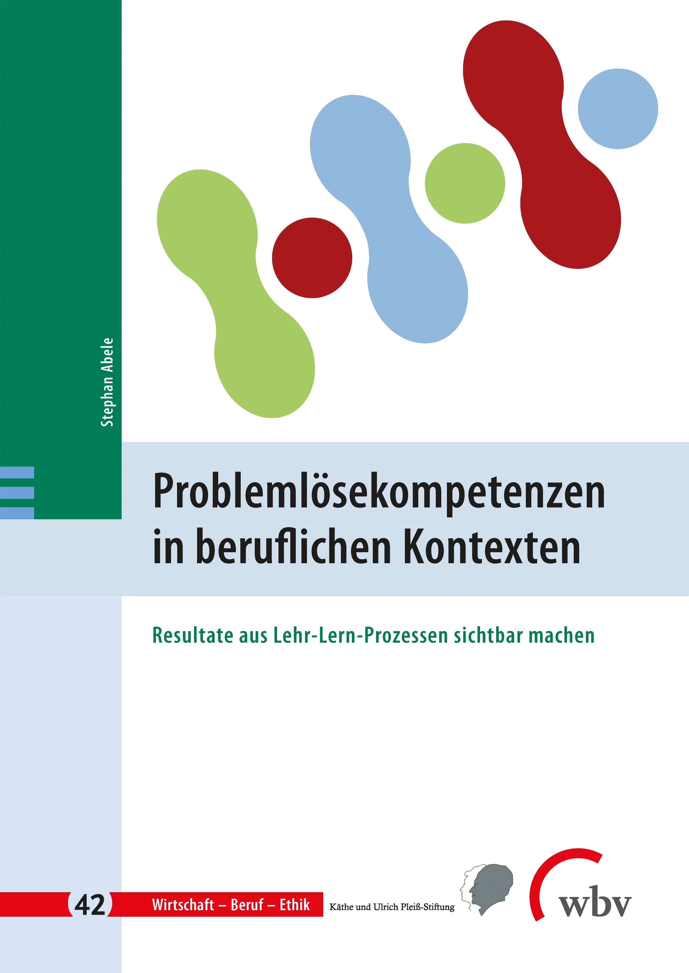 Vorderes Coverbild Problemlösekompetenzen in beruflichen Kontexten