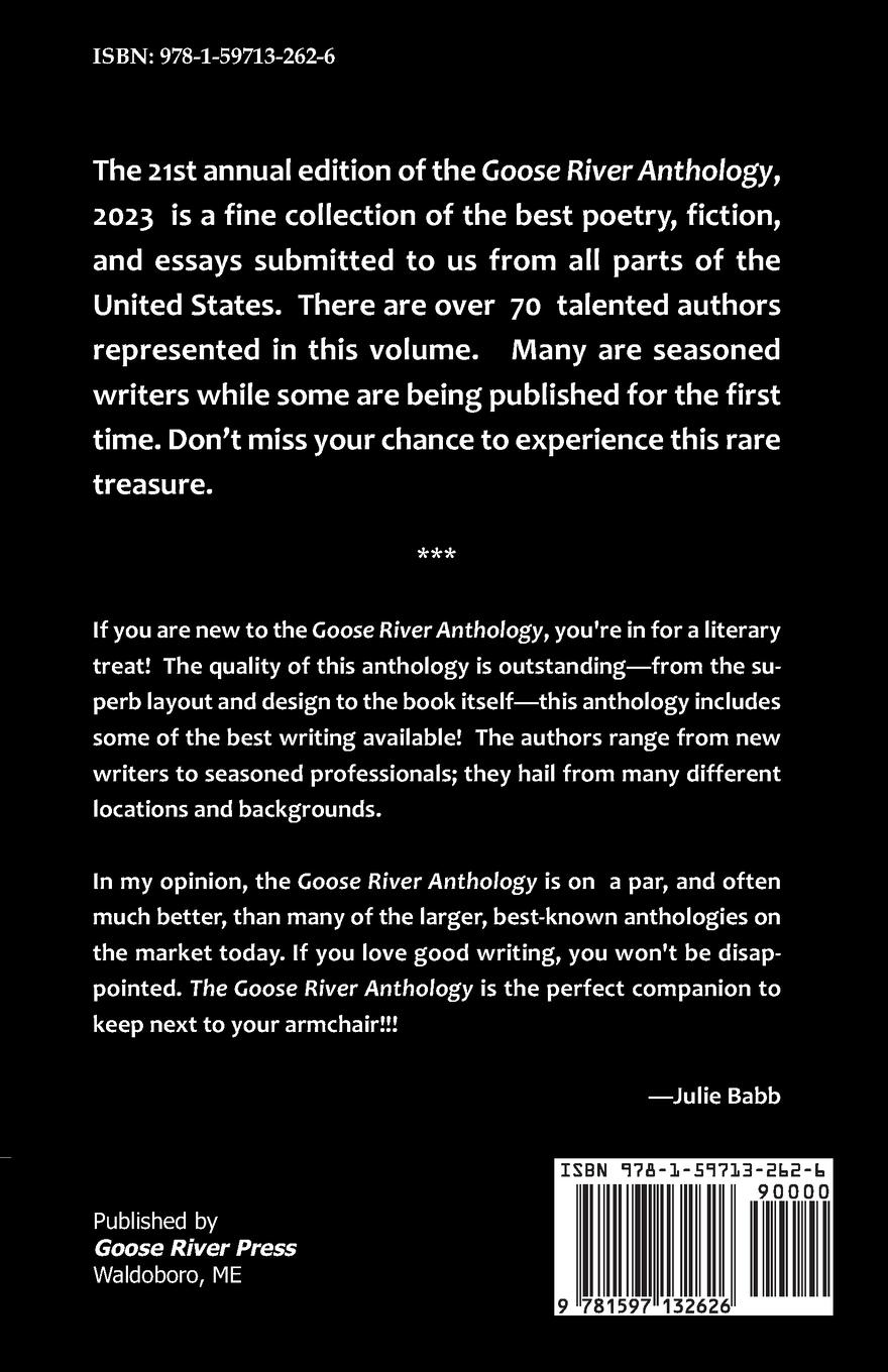 Rückseitencover Goose River Anthology, 2023