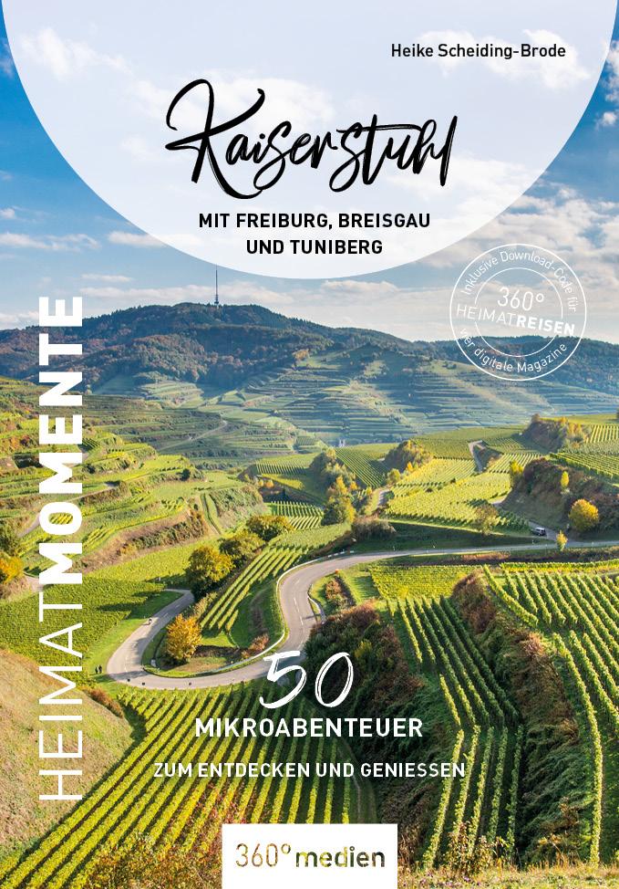 Vorderes Coverbild Kaiserstuhl mit Freiburg, Breisgau und Tuniberg - HeimatMomente