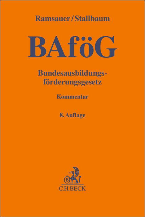 Vorderes Coverbild Bundesausbildungsförderungsgesetz. BAföG