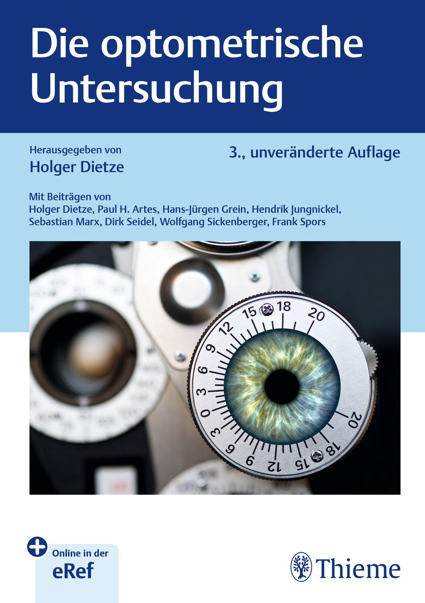 Vorderes Coverbild Die optometrische Untersuchung
