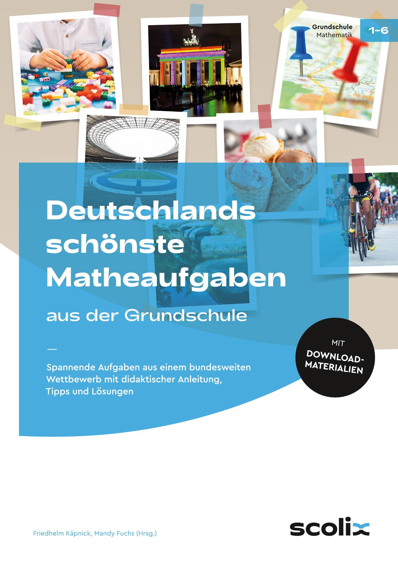 Vorderes Coverbild Deutschlands schönste Matheaufgaben aus der GS