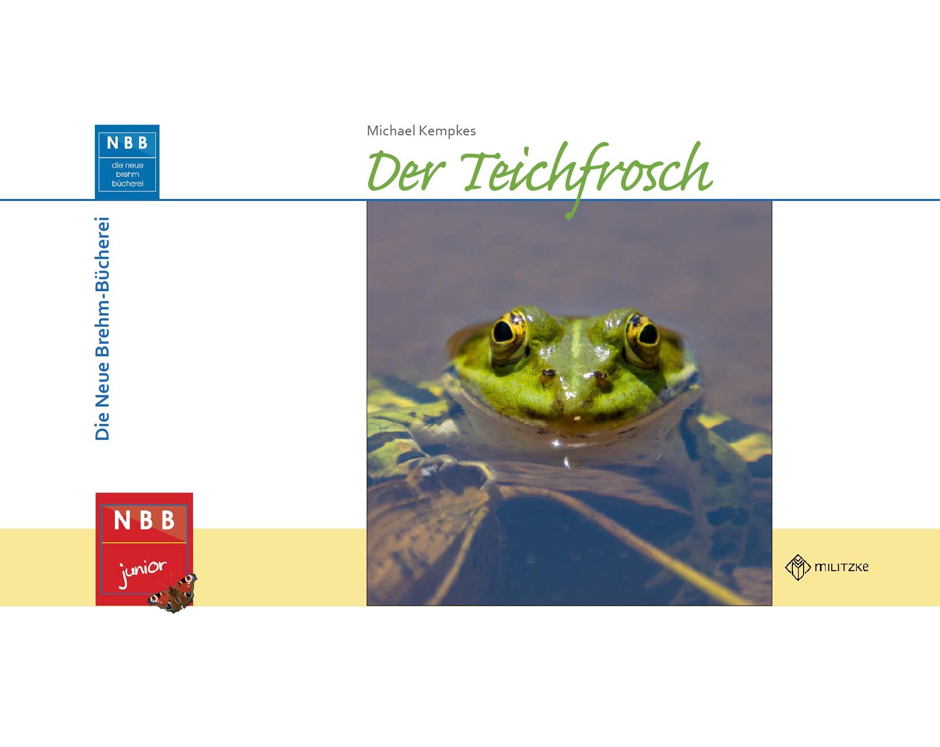 Vorderes Coverbild Der Teichfrosch