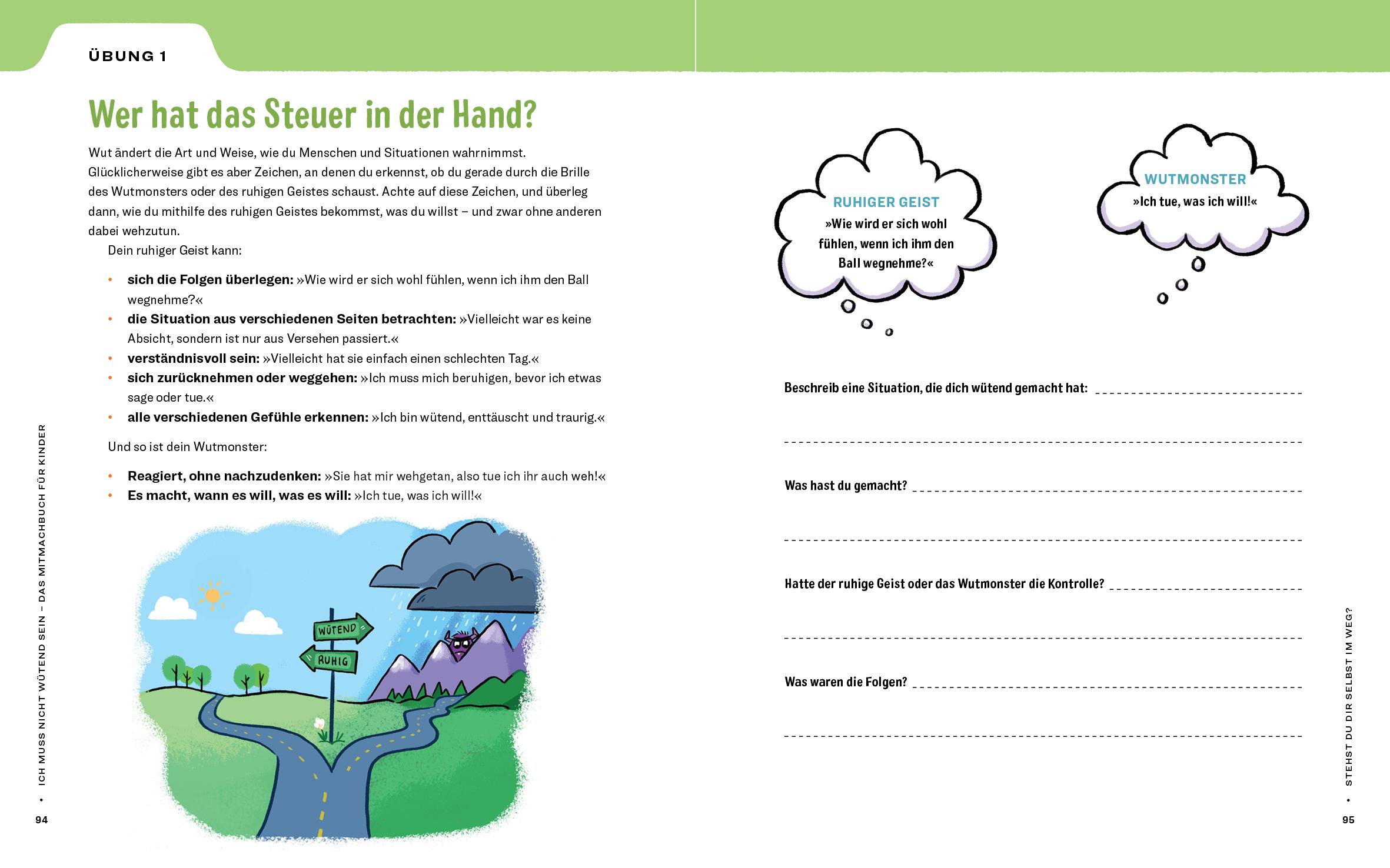 Beispielinhalt (Bild) Ich muss nicht wütend sein