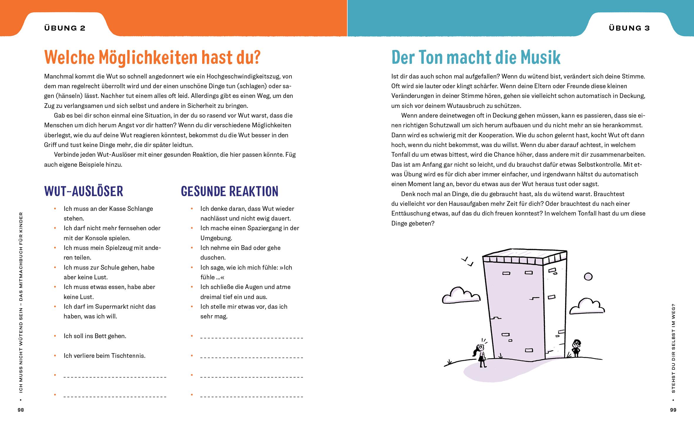 Beispielinhalt (Bild) Ich muss nicht wütend sein