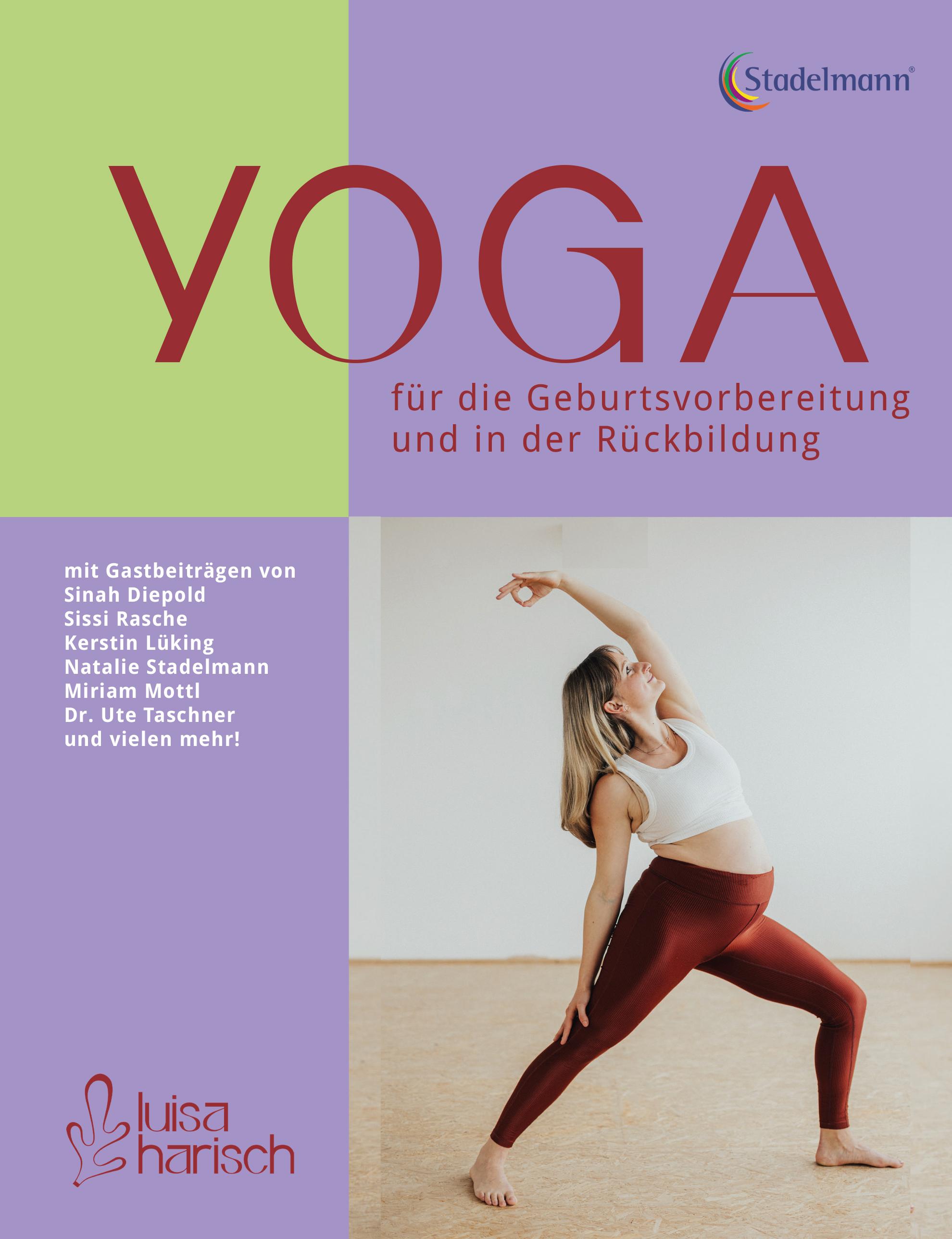 Vorderes Coverbild Yoga für die Geburtsvorbereitung und in der Rückbildung