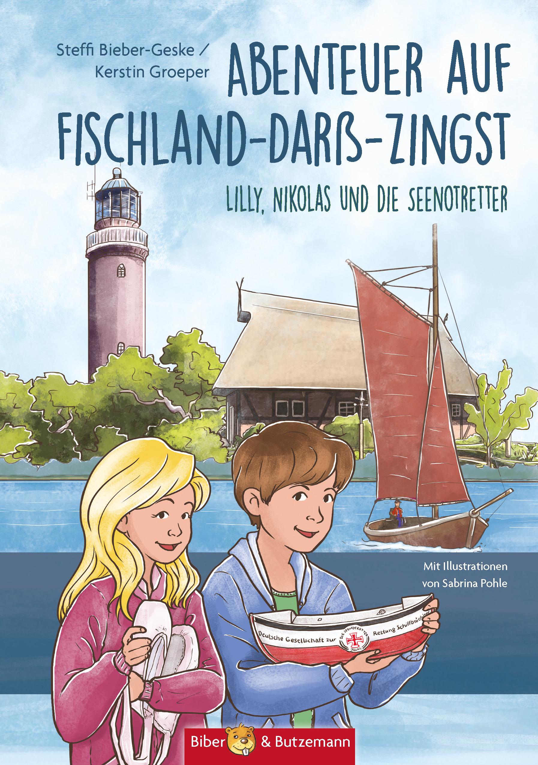 Vorderes Coverbild Abenteuer auf Fischland-Darß-Zingst - Lilly, Nikolas und die Seenotretter