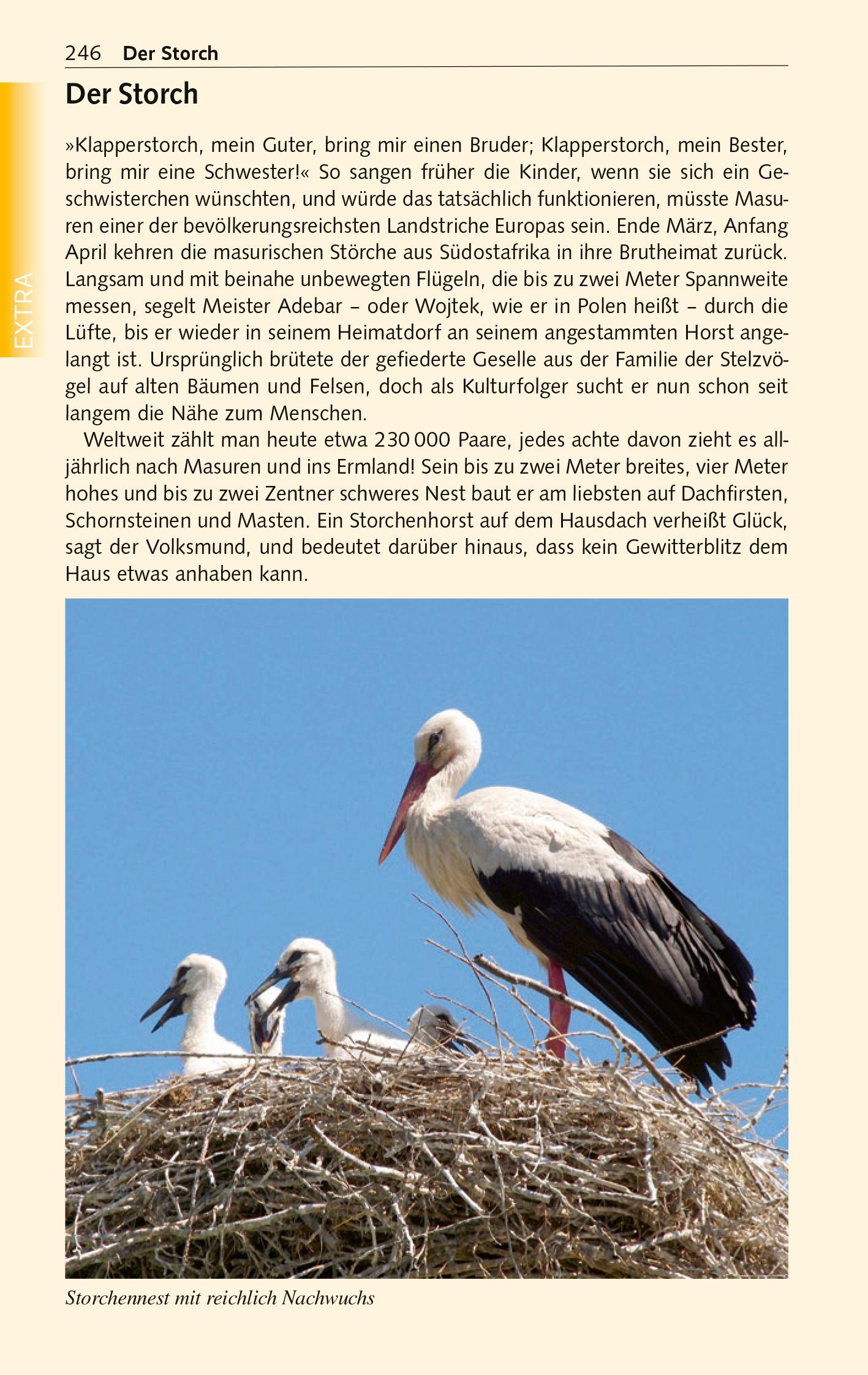 Beispielinhalt (Bild) TRESCHER Reiseführer Masuren