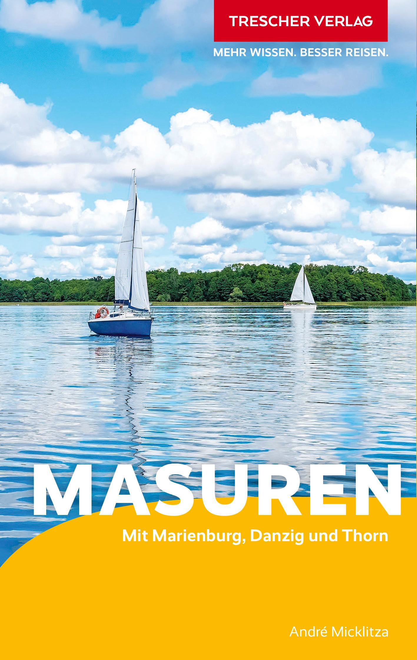 Vorderes Coverbild TRESCHER Reiseführer Masuren