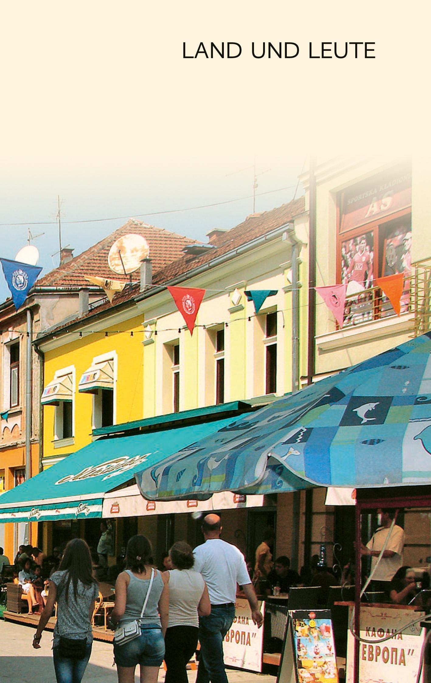 Beispielinhalt (Bild) TRESCHER Reiseführer Serbien