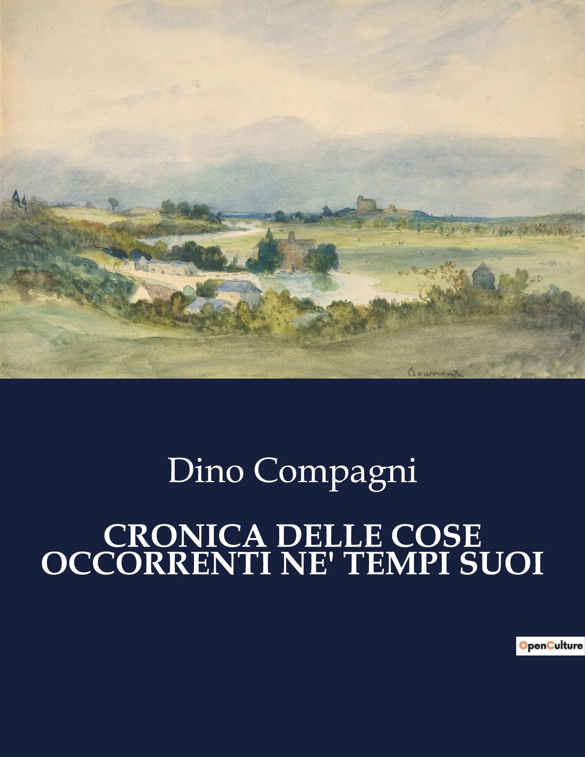 Vorderes Coverbild CRONICA DELLE COSE OCCORRENTI NE' TEMPI SUOI