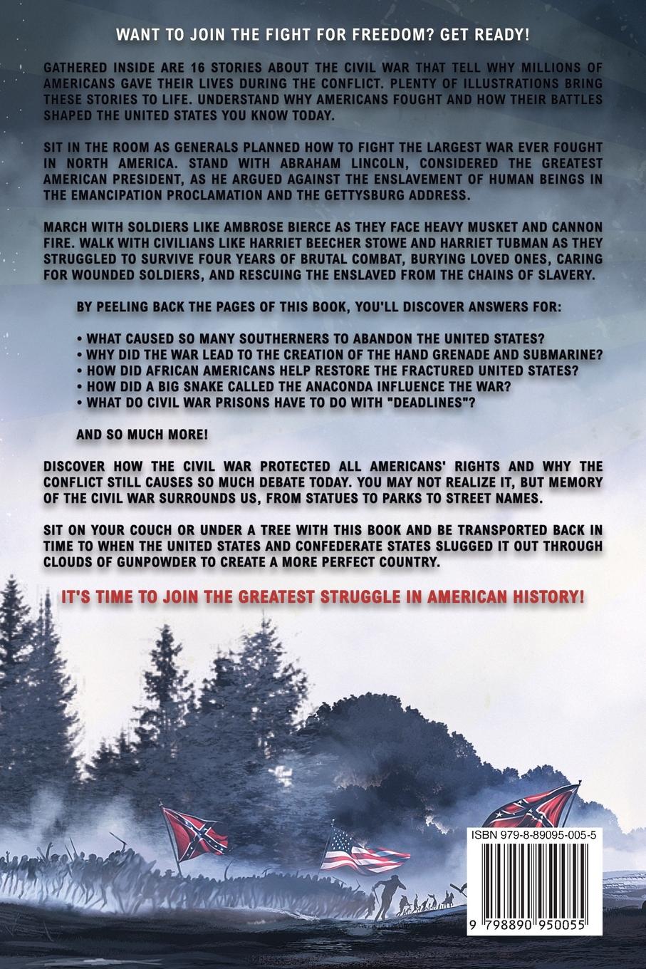 Rückseitencover The American Civil War for Young Readers