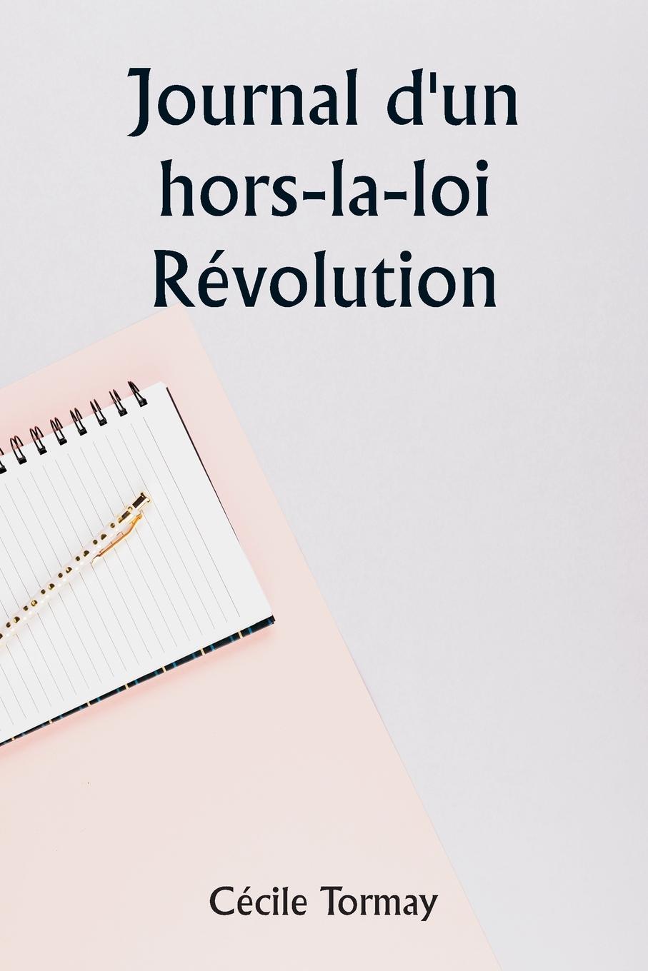 Vorderes Coverbild An outlaw's diary  Revolution