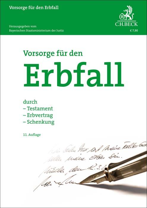 Vorderes Coverbild Vorsorge für den Erbfall