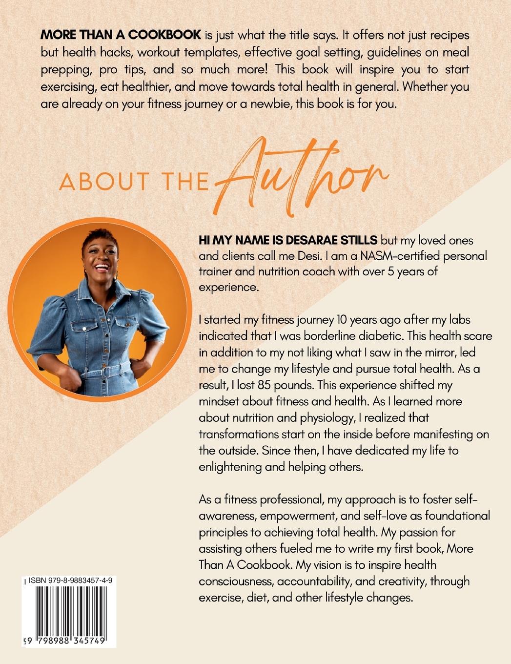 Rückseitencover More Than A Cookbook