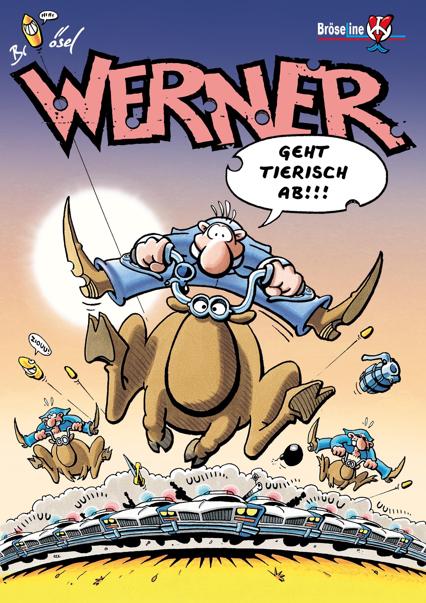 Vorderes Coverbild WERNER - GEHT TIERISCH AB !!!