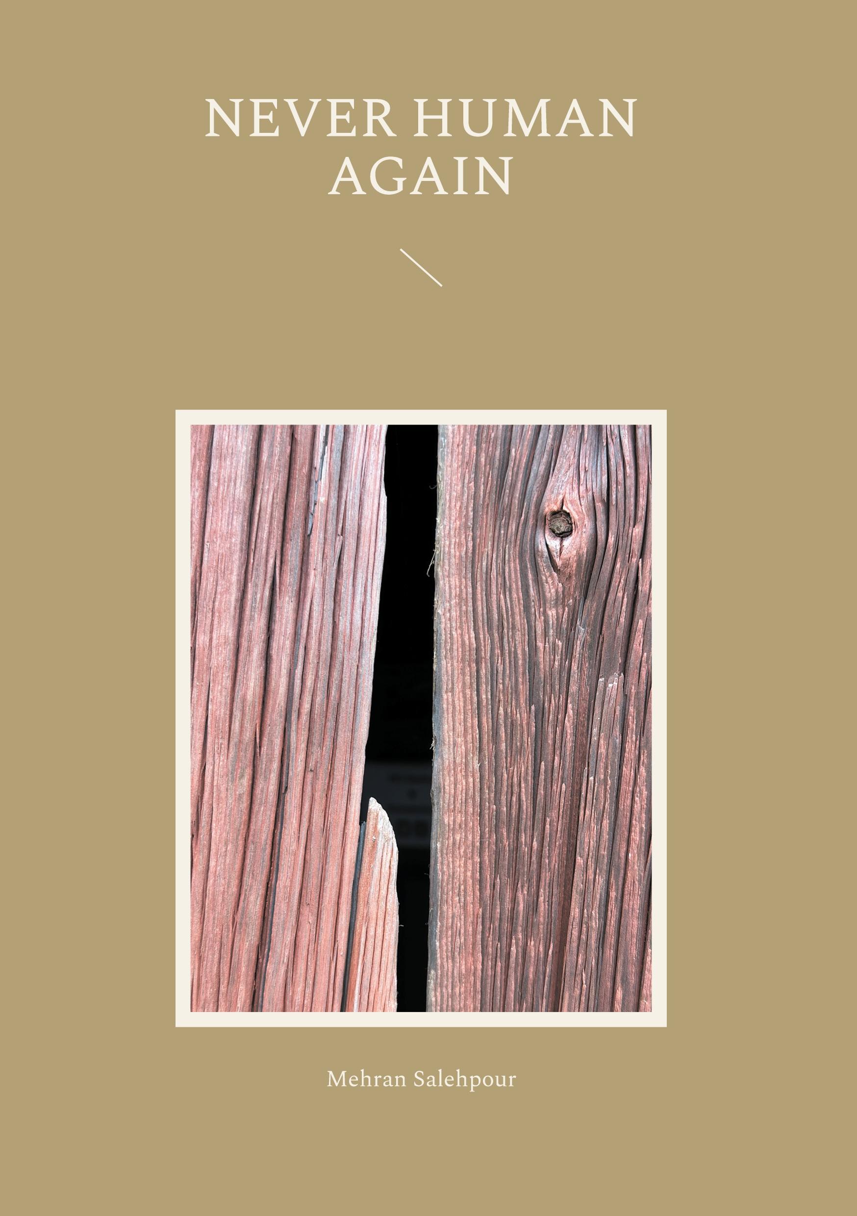 Vorderes Coverbild Never Human Again