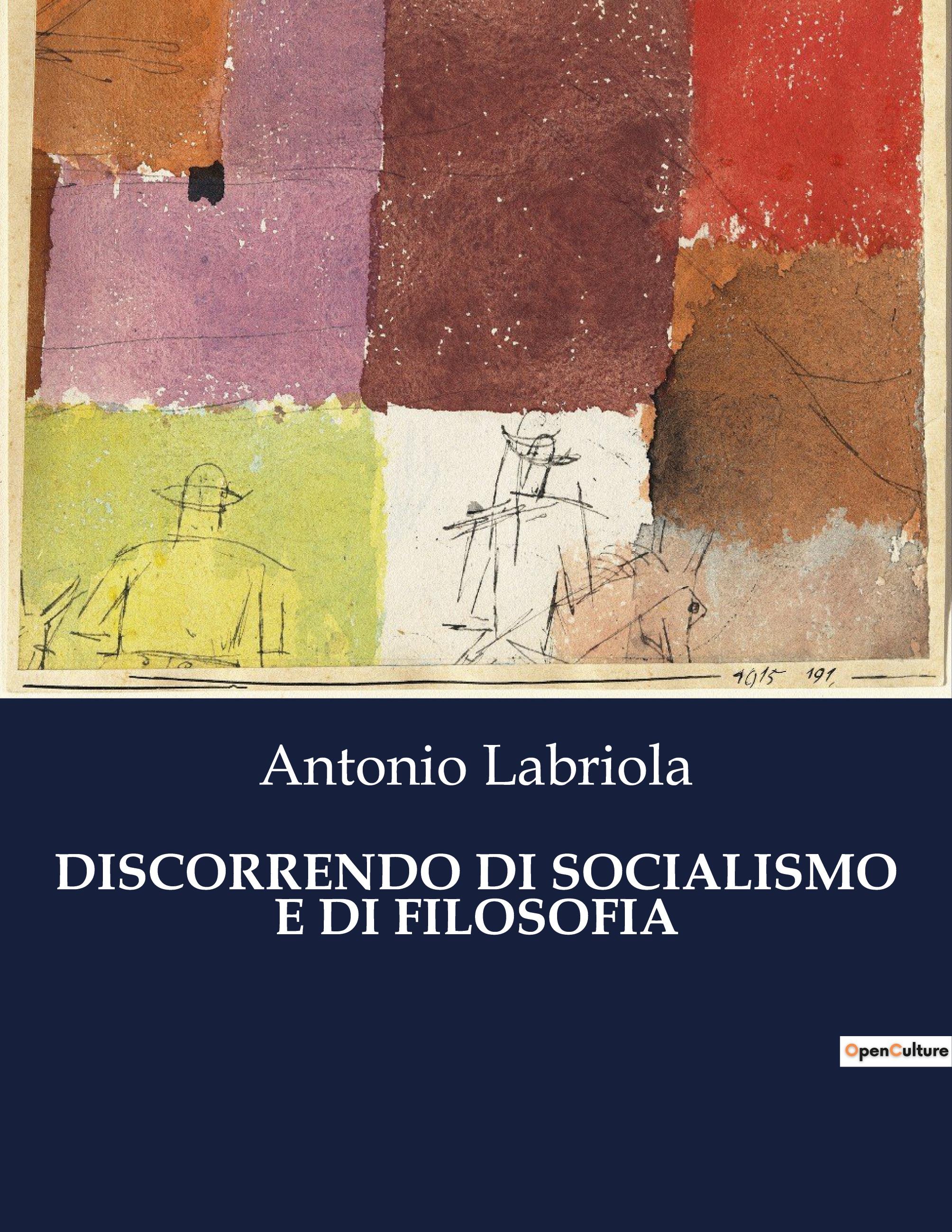 Vorderes Coverbild DISCORRENDO DI SOCIALISMO E DI FILOSOFIA