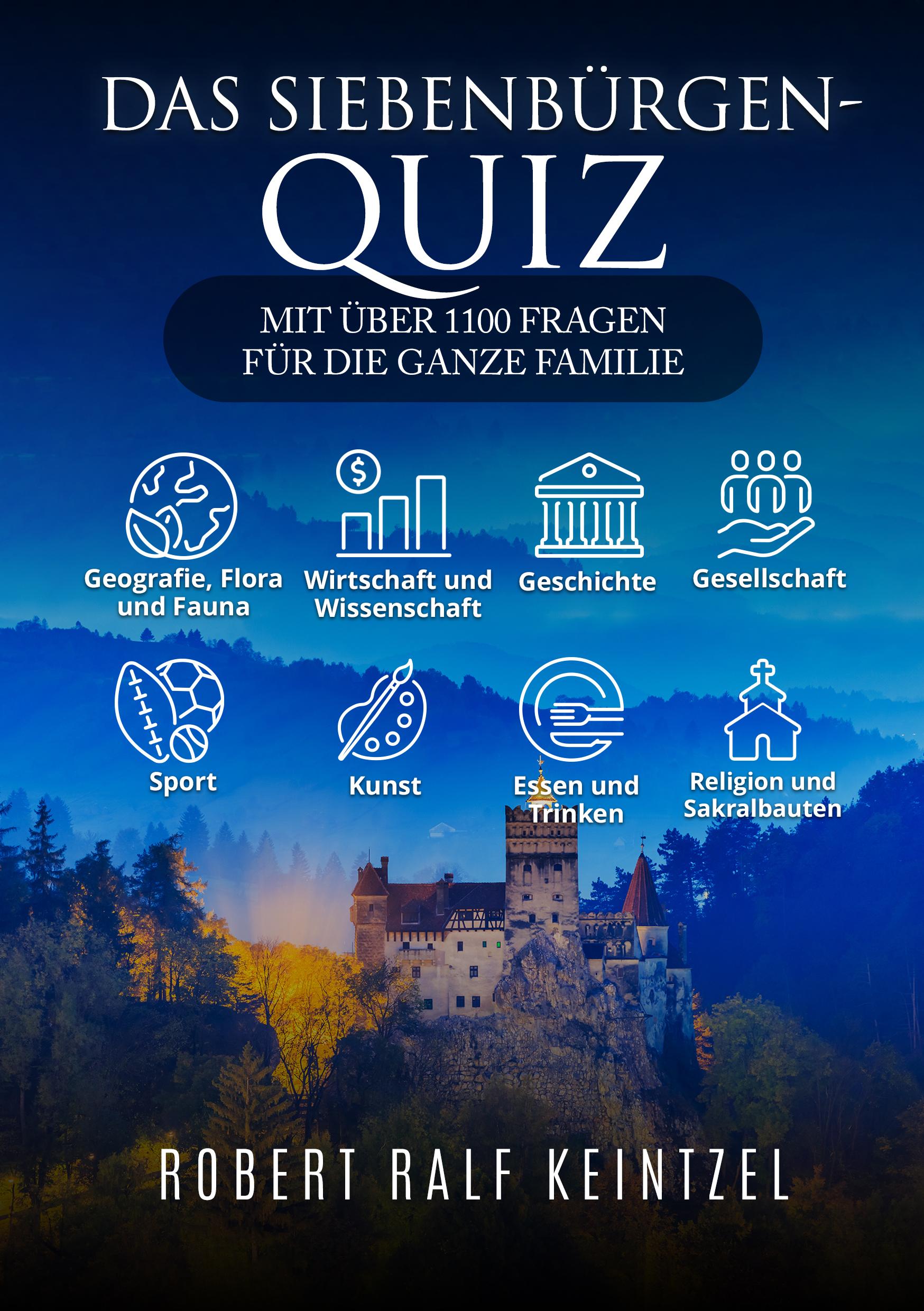 Vorderes Coverbild Das Siebenbürgen-Quiz