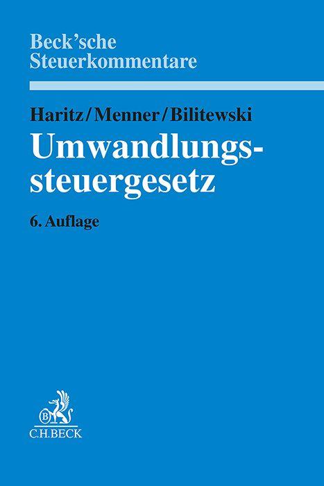 Vorderes Coverbild Umwandlungssteuergesetz. UmwStG