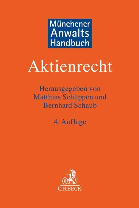 Vorderes Coverbild Münchener Anwaltshandbuch Aktienrecht