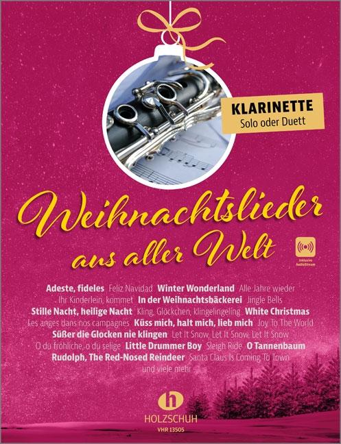 Vorderes Coverbild Weihnachtslieder aus aller Welt - Klarinette