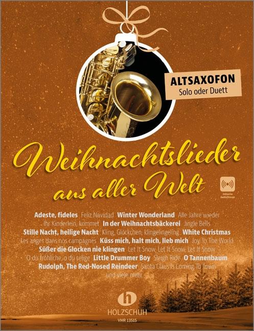 Vorderes Coverbild Weihnachtslieder aus aller Welt - Altsaxofon