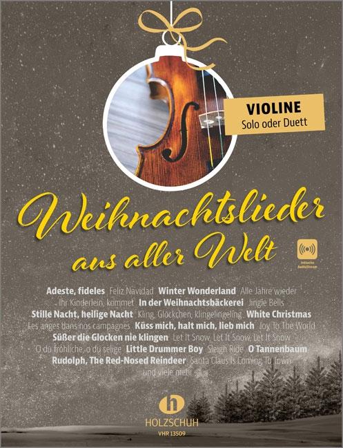 Vorderes Coverbild Weihnachtslieder aus aller Welt - Violine