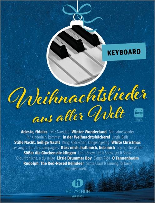 Vorderes Coverbild Weihnachtslieder aus aller Welt - Keyboard