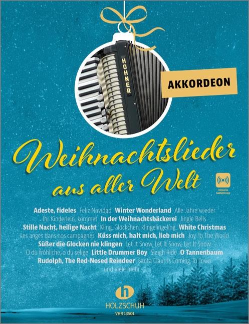 Vorderes Coverbild Weihnachtslieder aus aller Welt - Akkordeon