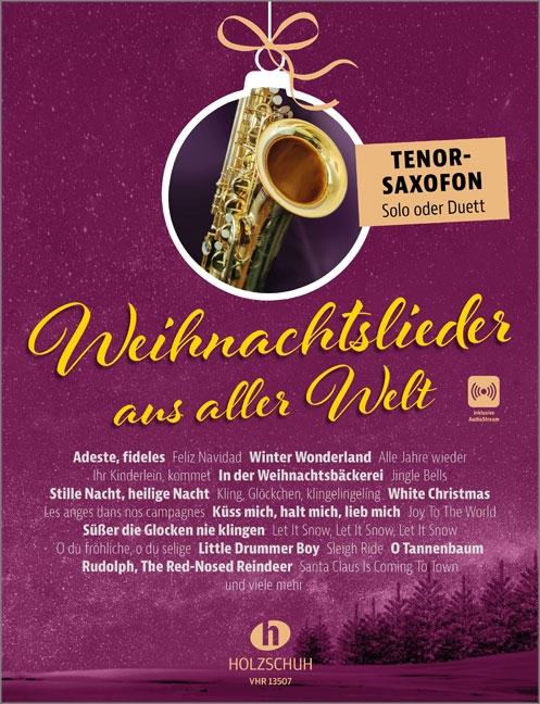 Vorderes Coverbild Weihnachtslieder aus aller Welt - Tenorsaxofon