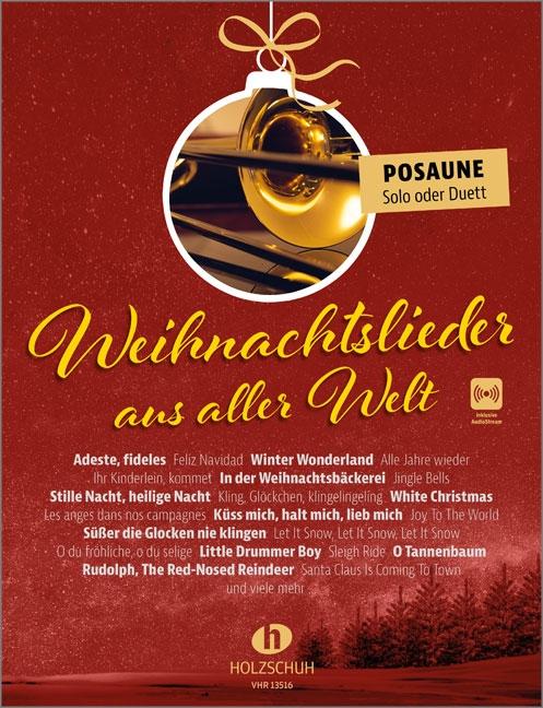 Vorderes Coverbild Weihnachtslieder aus aller Welt - Posaune