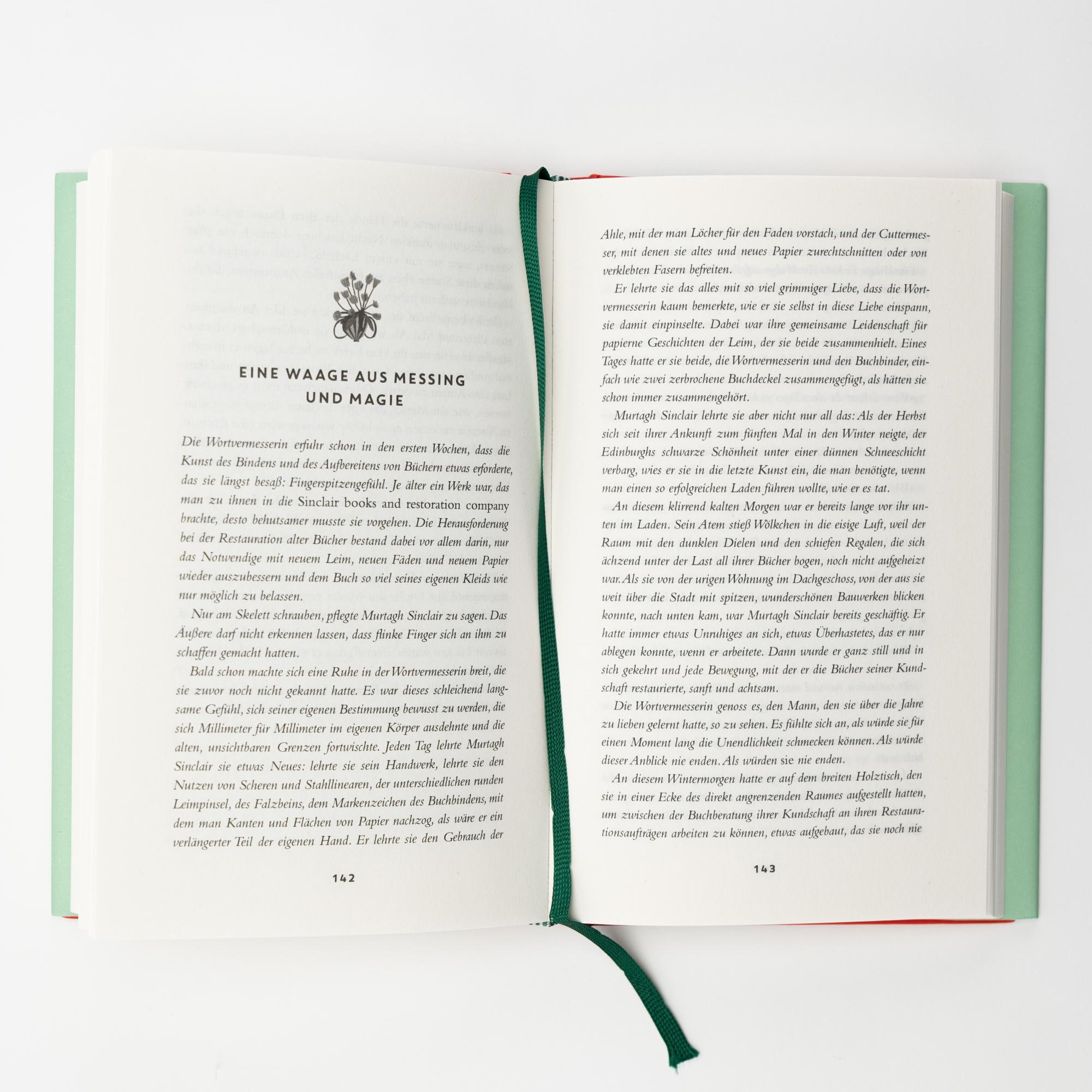 Beispielinhalt (Bild) Die Vermesserin der Worte