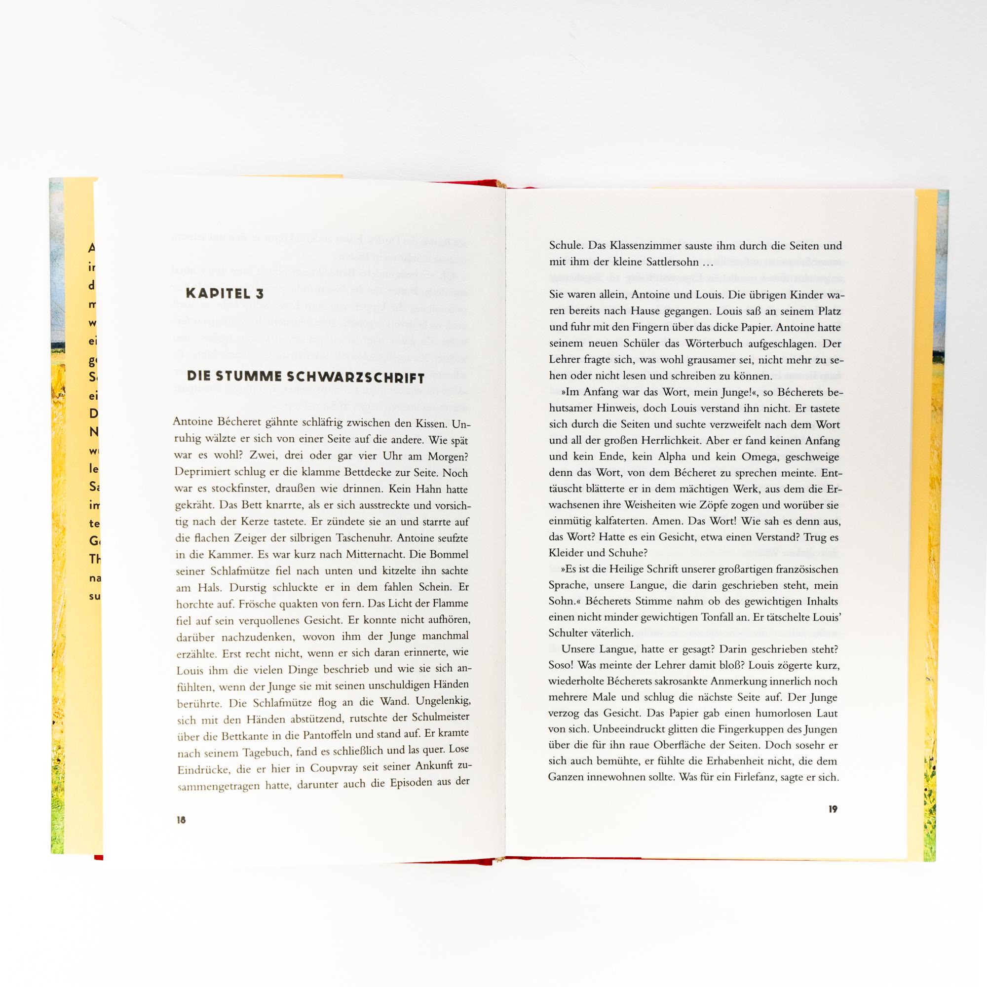 Beispielinhalt (Bild) Eine Fingerkuppe Freiheit