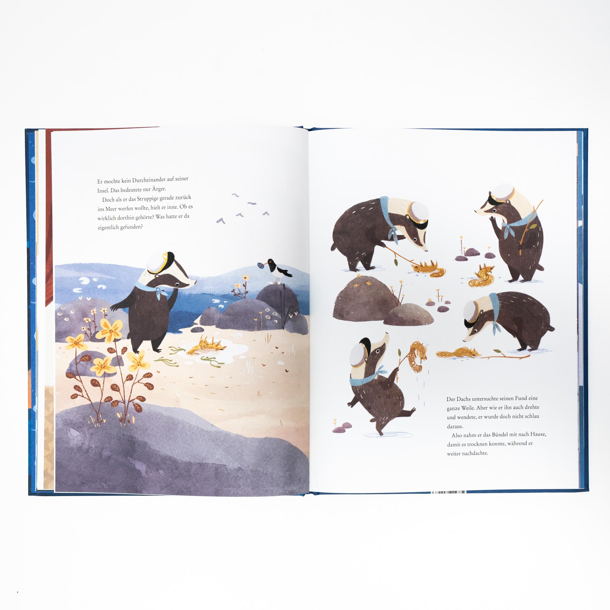 Beispielinhalt (Bild) Dachs & Strupps und die wunderliche Seereise