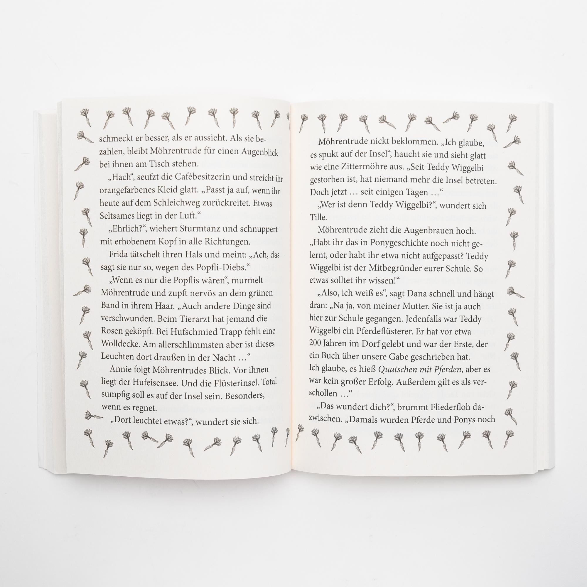 Beispielinhalt (Bild) Ponyschule Trippelwick - Ein Einhorn spricht nicht mit jedem