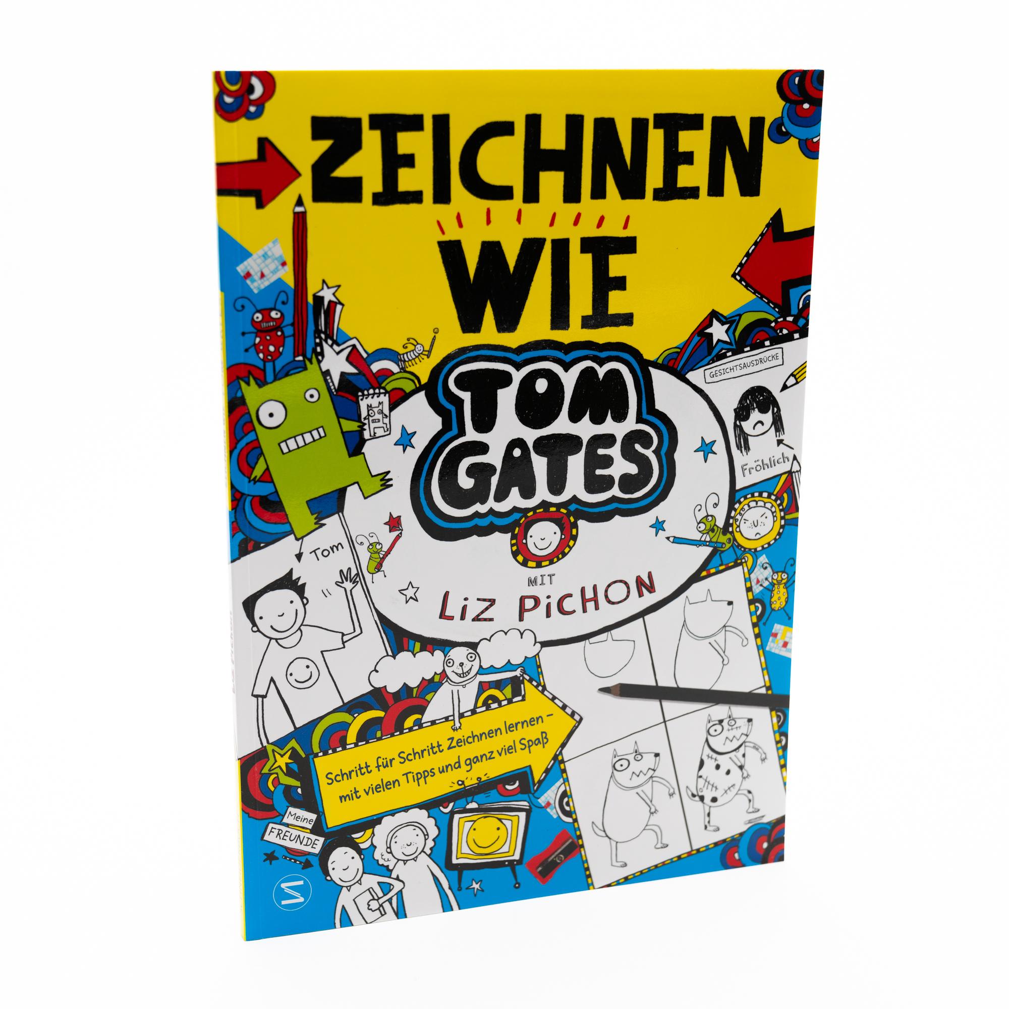 Beispielinhalt (Bild) Tom Gates - Zeichnen wie Tom Gates