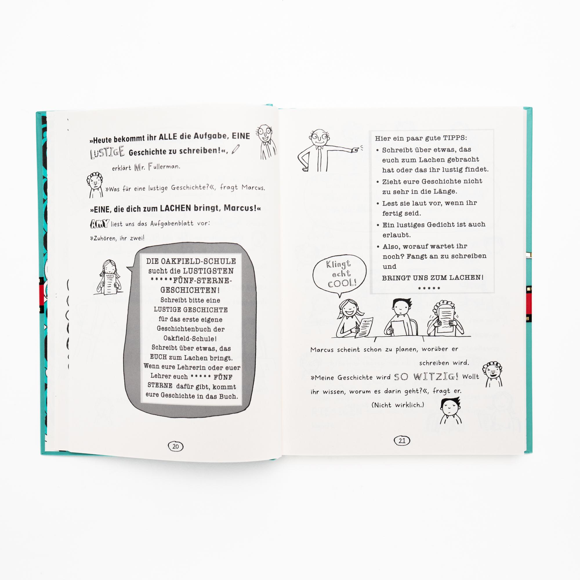 Beispielinhalt (Bild) Tom Gates. Fünf Sterne - Alle für mich (Hurra)