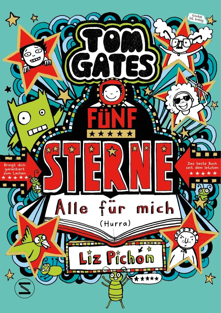 Vorderes Coverbild Tom Gates. Fünf Sterne - Alle für mich (Hurra)