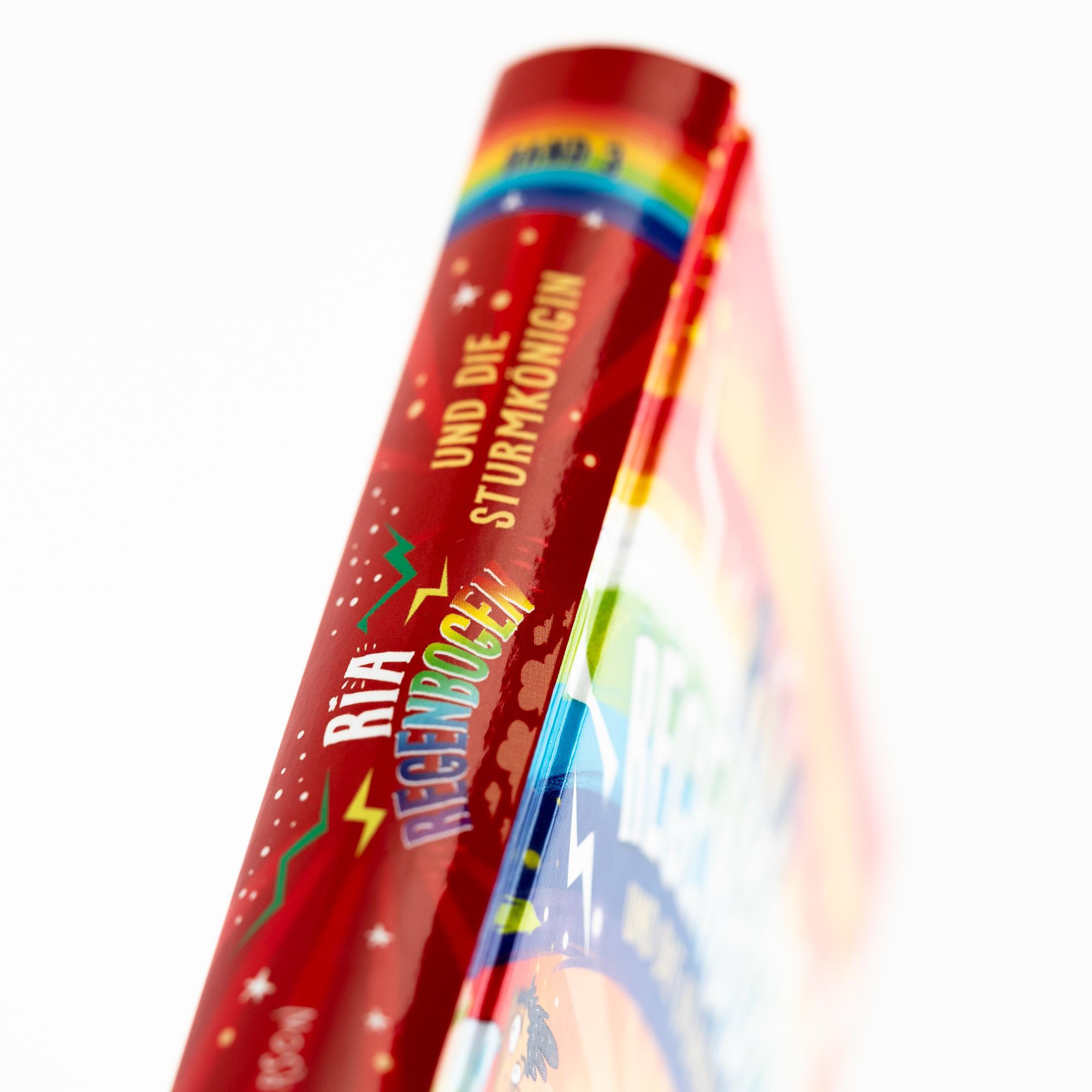 Beispielinhalt (Bild) Ria Regenbogen und die Sturmkönigin (Band 3)